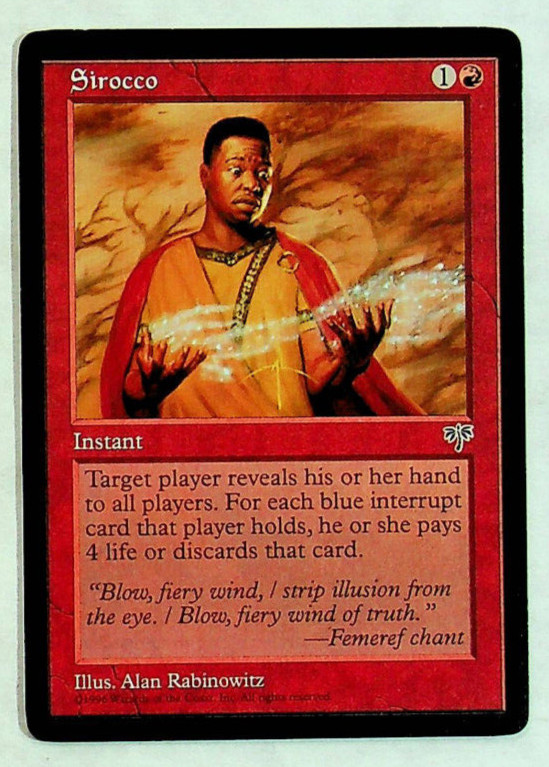 Sirocco - Mirage - 1996 - Magic the Gathering