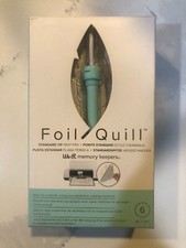 We R Memory Keepers Foil Quill Heat Pen Standard Tip 660691 Blue