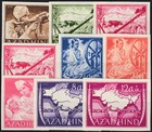 Deutsche Besetzung Nationales Indien Nr. I-VI,VIII-X B postfrisch**