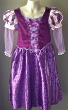 Disney Store Girls RAPUNZEL COSTUME Gown Dress 5/6 TANGLED Princess