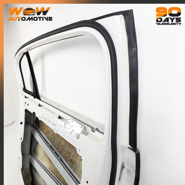 06-12 BENTLEY CONTINENTAL FLYING SPUR REAR LEFT DRIVER SIDE DOOR WHITE OEM