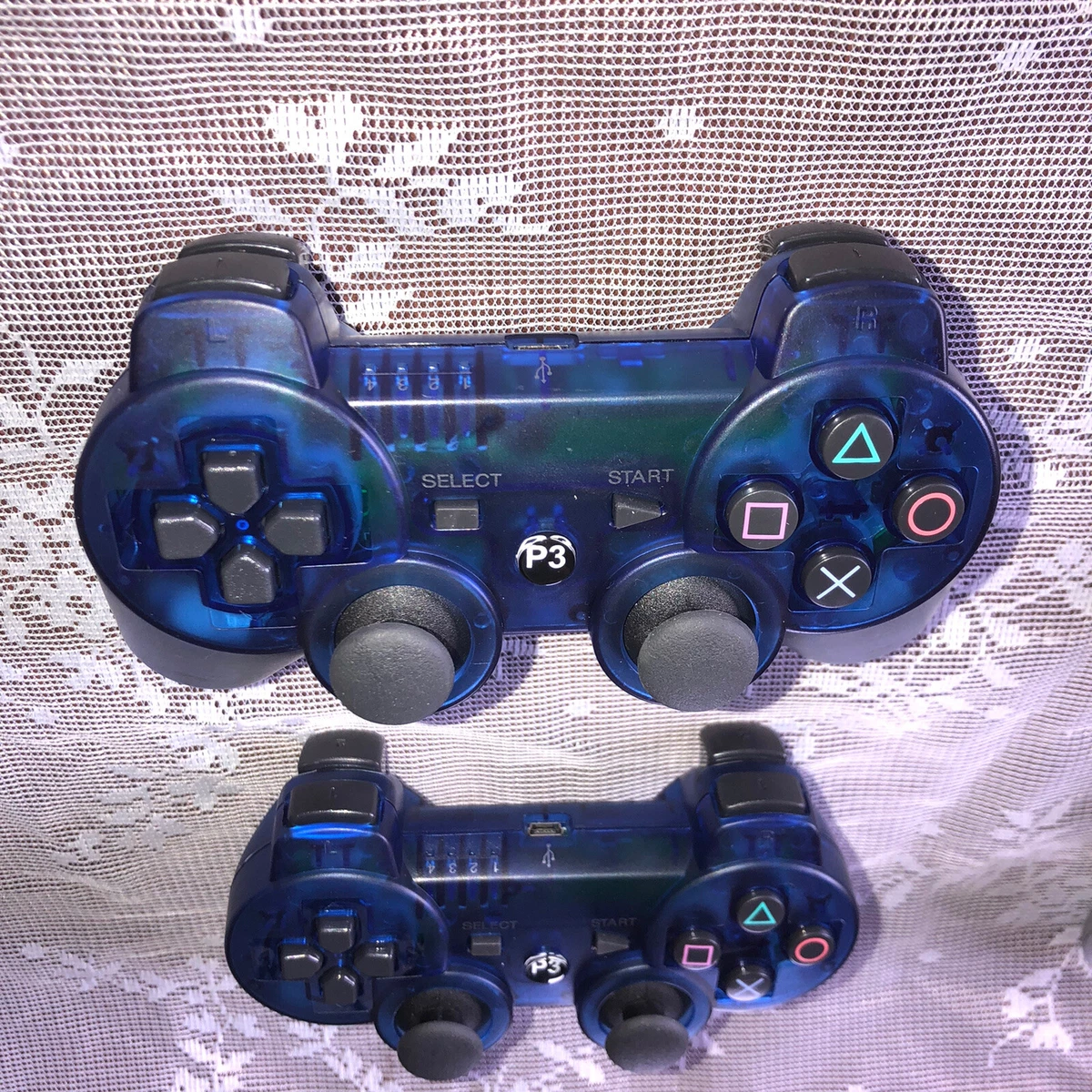 Wireless controller for sales the ps3 blue