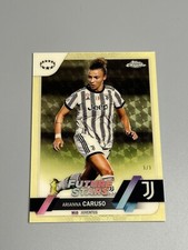 Marketplace image: Arianna Caruso 2022-23 Topps Chrome Women's CL 1/1 Superfractor #41 Juventus