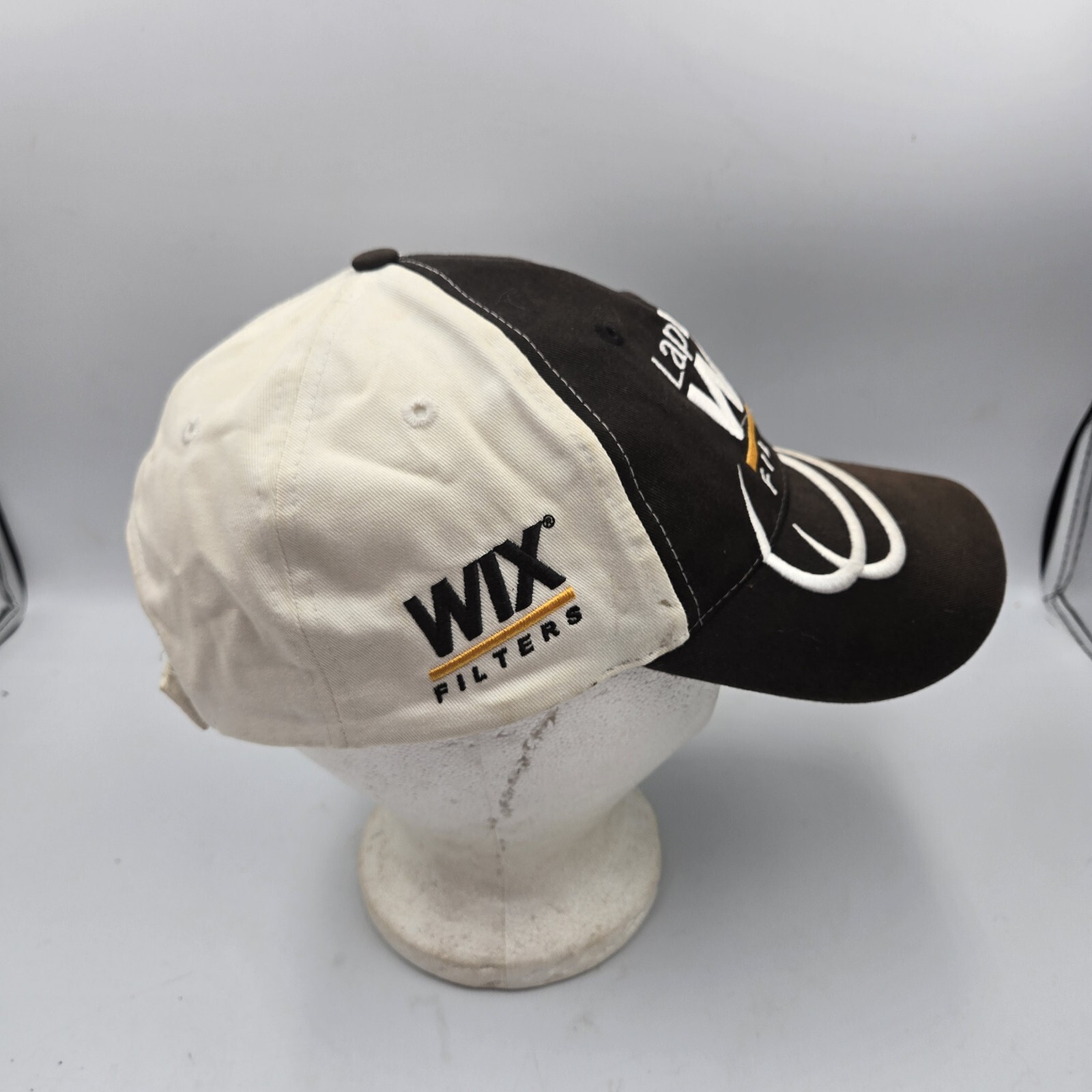 WIX Filter Adjustable Baseball Cap Hat Black Yell… - image 5