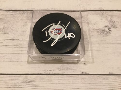 Carre de hockey signée Ben Scrivens Canadiens de Montréal dédicacée a - Photo 1 sur 1