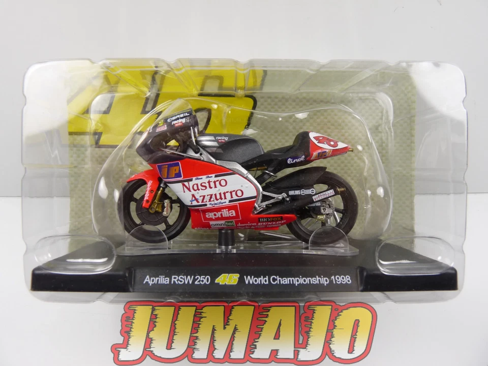 MR18 Moto Valentino Rossi LEO MODELS 1/18 : Aprilia RSW 250 #46 World Championsh - Photo 4/4