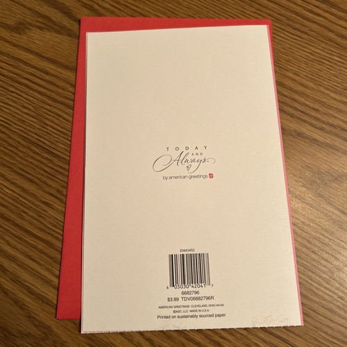 Beautiful Valentine's Day card for Someone Special. Amer. Greetings $3.89 - Picture 4 of 4