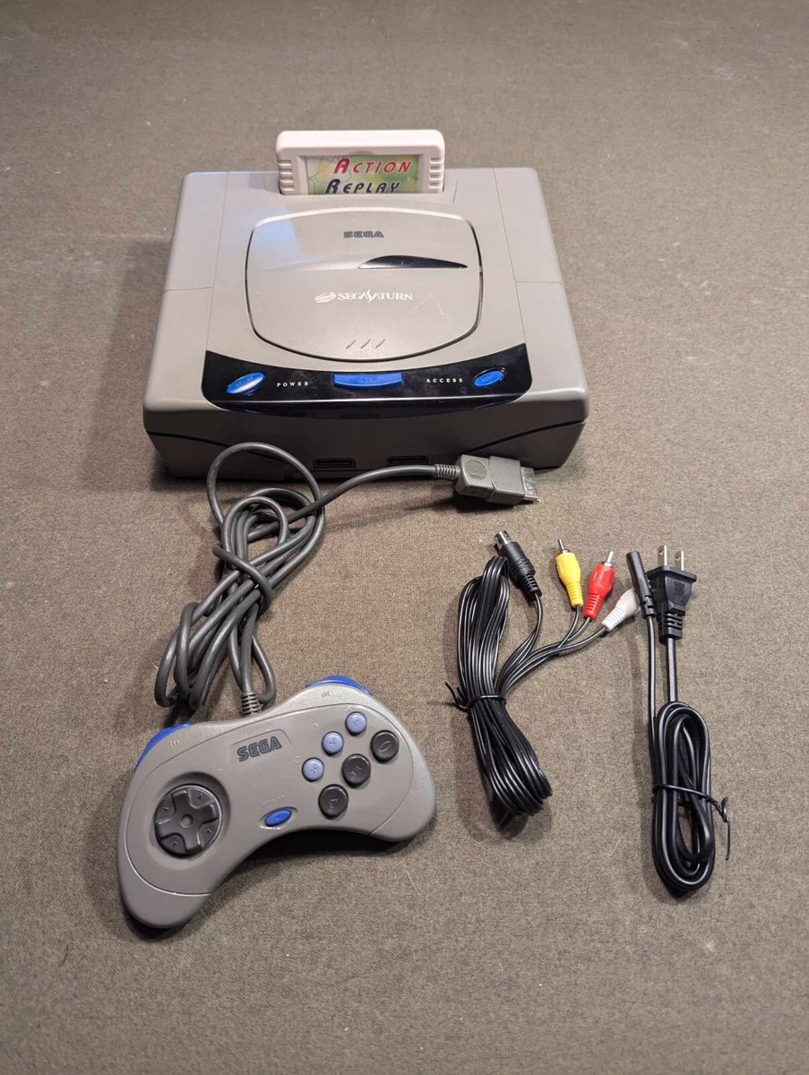 【サカナン】ケージ Sega Saturn Japan Console set for USA software Modded using