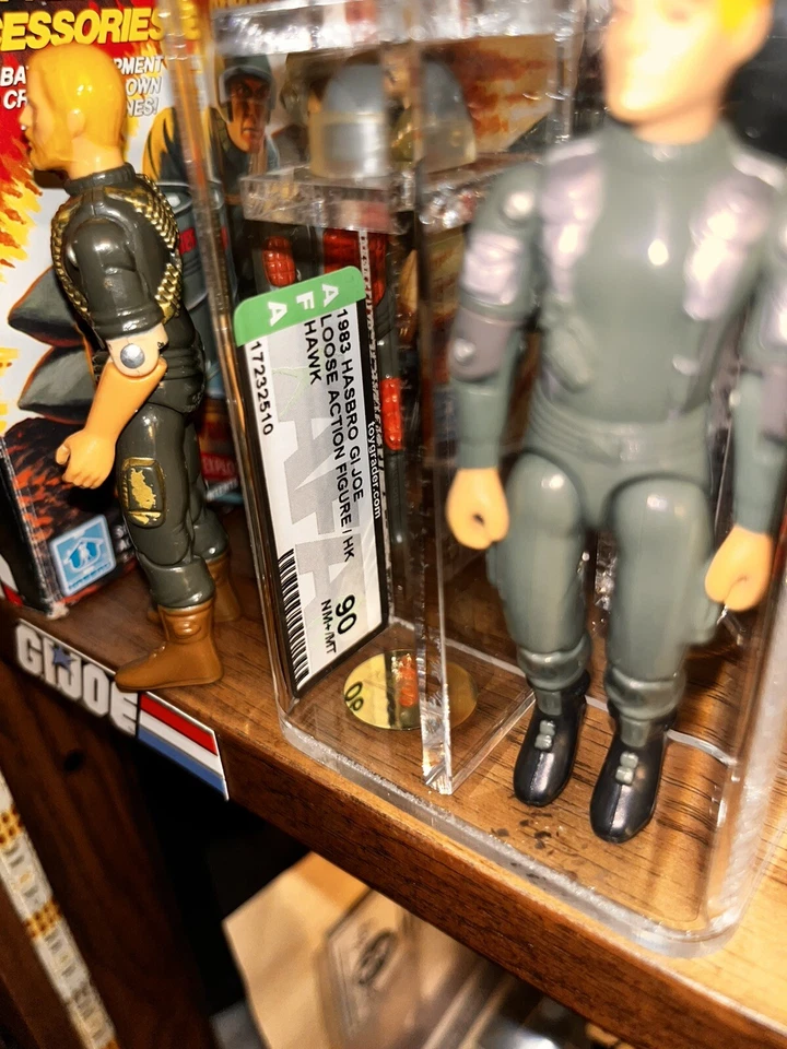 1983 G.I. JOE Vintage Hawk V2 Original AFA CLASSIFICADO 90 PERFEITO ESTADO! - Imagem 2 de 4