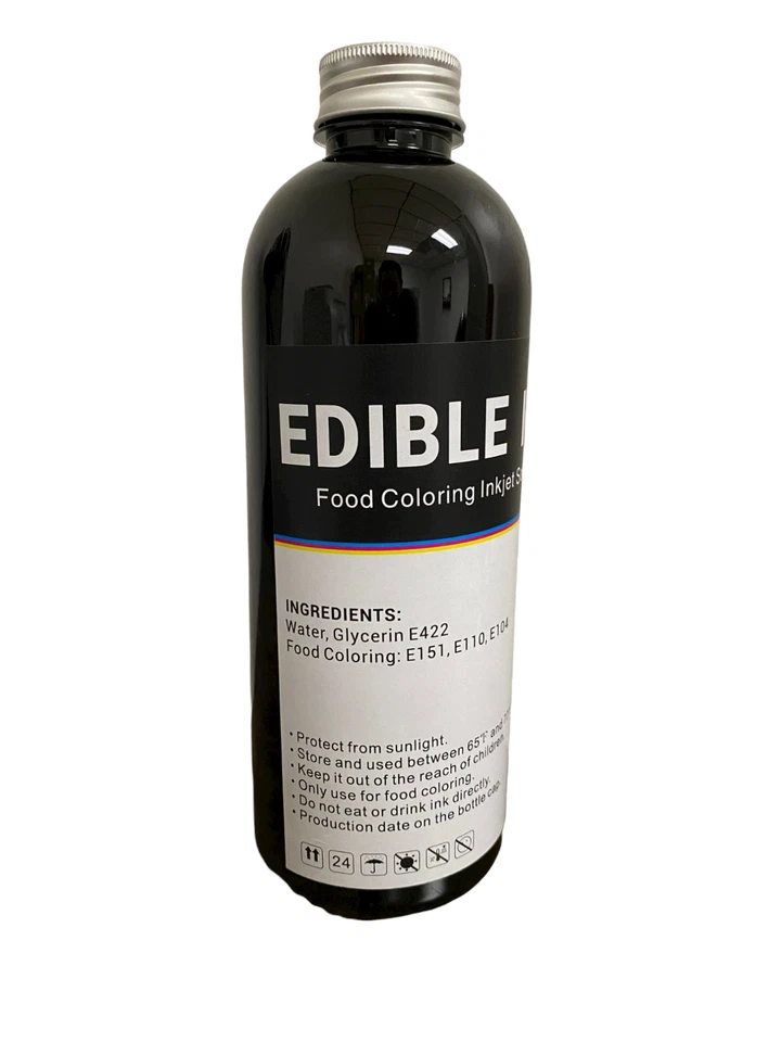 Kit de recarga de tinta comestible con jeringa 1000 ml para impresoras Canon y Epson Foto 4 de 4