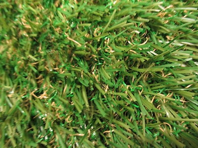Hochflor Rasenteppich Kunstrasen Fertigrasen grün 300 x 200 cm Summer Sale Rest