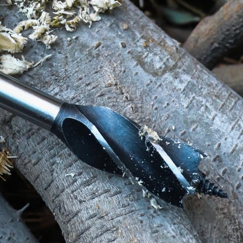 Auger Wrench Outdoor Hand Drill Survival Gear Tool Jungle Camping Bushcraft Kits - Picture 7 of 10