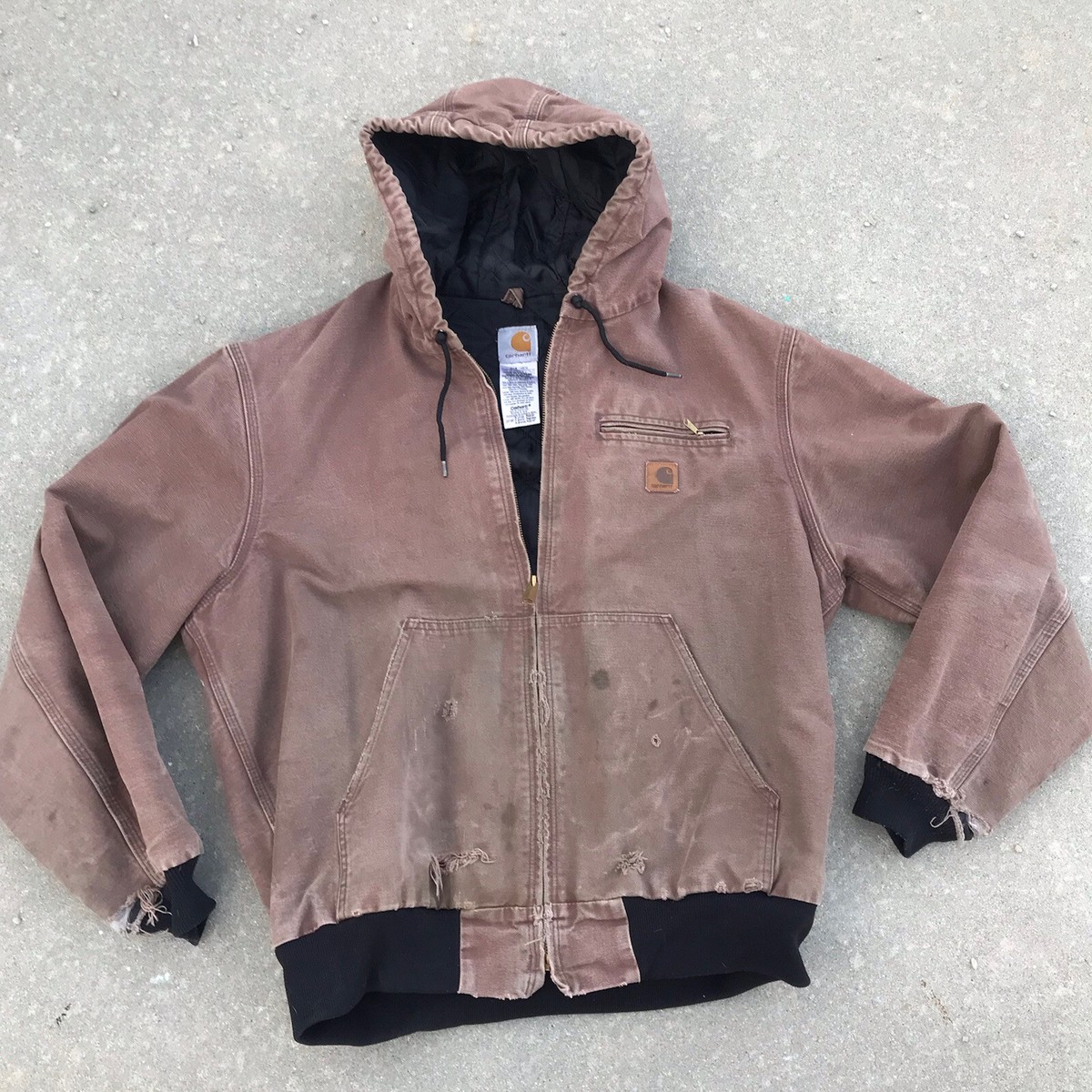 Vintage Carhartt Duck Jacket Mens XL Brown J227 CHT Lined Vintage Carhartt Duck Jacket Mens XL Brown J227 CHT Lined