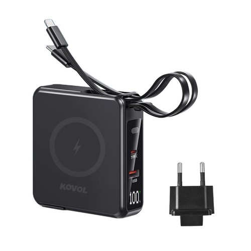 22.5W Magnetische Wireless Powerbank EU Stecker 20000mAh für iPhone 15/14/13/12 - Photo 2/20