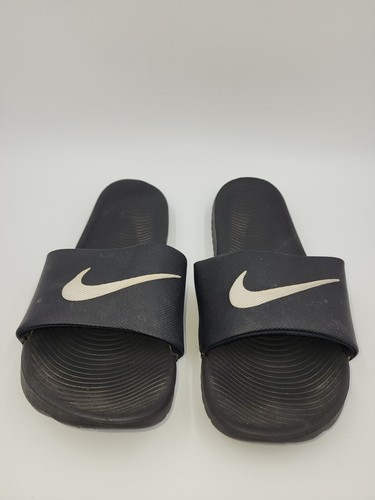 Nike Kawa Shower Slides Slip On Sandals Men's Size US 12.5 Black 832646-010 - Picture 3 of 8
