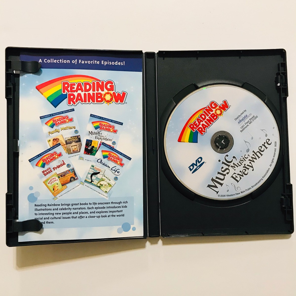その他 Reading Rainbow: Music Music Everywhere [DVD] Reading Rainbow - Music, Music Everywhere (DVD, 2006) for