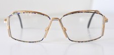 Cazal Vintage Eyeglasses - NOS - Model 264- Col.462- Gold  Multicolor Blue