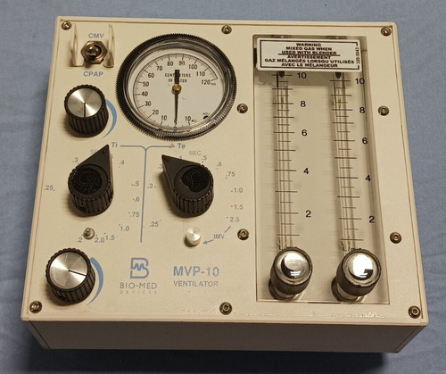 Bio-Med Devices BMD MVP-10 Ventilator 2010IB 320-5043