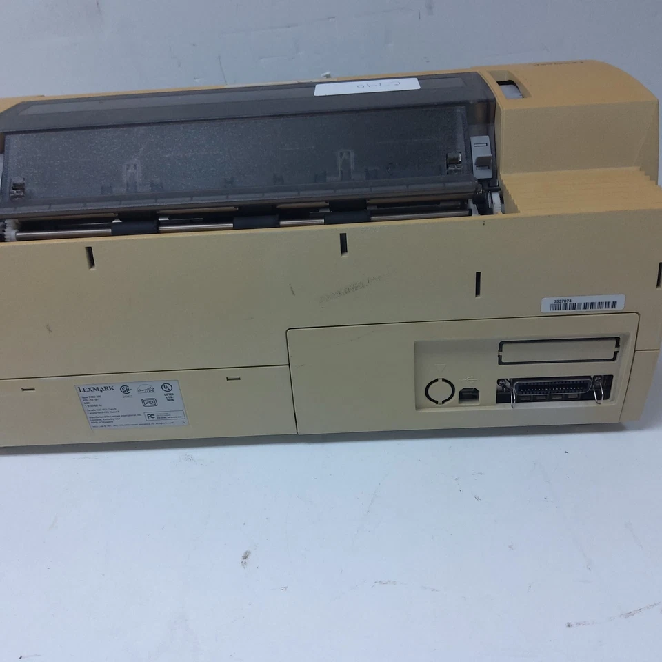 Lexmark Forms Printer 2500+ Series 2580-100 Dot Matrix Printer - Image 2 of 2