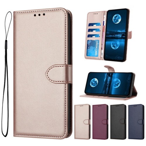 Magnetic Flip Wallet Case For Xiaomi Redmi Note 14 13 12 4G 5G A3 14C 13C 10C - Picture 3 of 18
