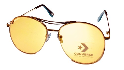 Swarovski SK363 30X Blue/Yellow Shield Half-Rim Sunglasses  display picture 3