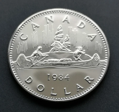 1984 Canada Nickel Dollar — photo from the most recent tracked eBay sale