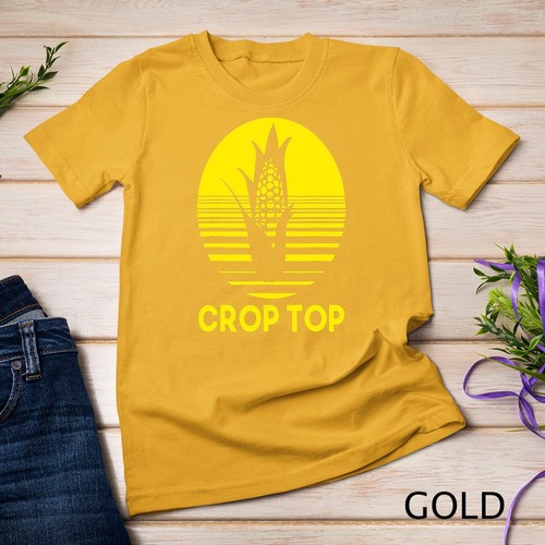 Camiseta Top Recortada de Maíz Divertida Agricultor Agricultura Amante del Maíz Unisex - Imagen 3 de 15