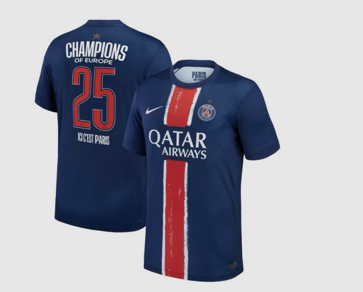 Maillot psg collector taille L bon état signé de raï