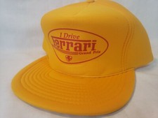 Vintage - I Drive Ferrari Grand Prix -Foam Snap Back Hat Speedway