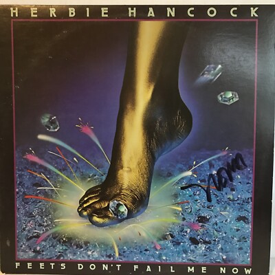 HERBIE HANCOCK ''Feets Don't Fail Me Now'' Vinyl LP 1979 Col. 1st Press - EXC  H1