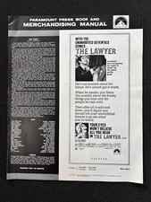 "The Lawyer" (Paramount, 1969) Pressbook - Barry Newman Harold Gould