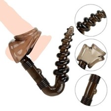 Penis-Extender-Enlarger-Sheath-Male-Enhancer Ball-Stretcher-Sleeve-Girth-Ring