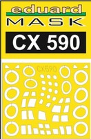 MW22 Eduard CX590 C-130H 1/72 Mask For Zvezda