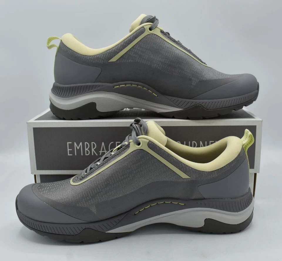 Dankso Mujer Talla EU 38 US 7.5-8 Makayla Malla Gris Impermeable Tenis Zapatos Foto 4 de 4