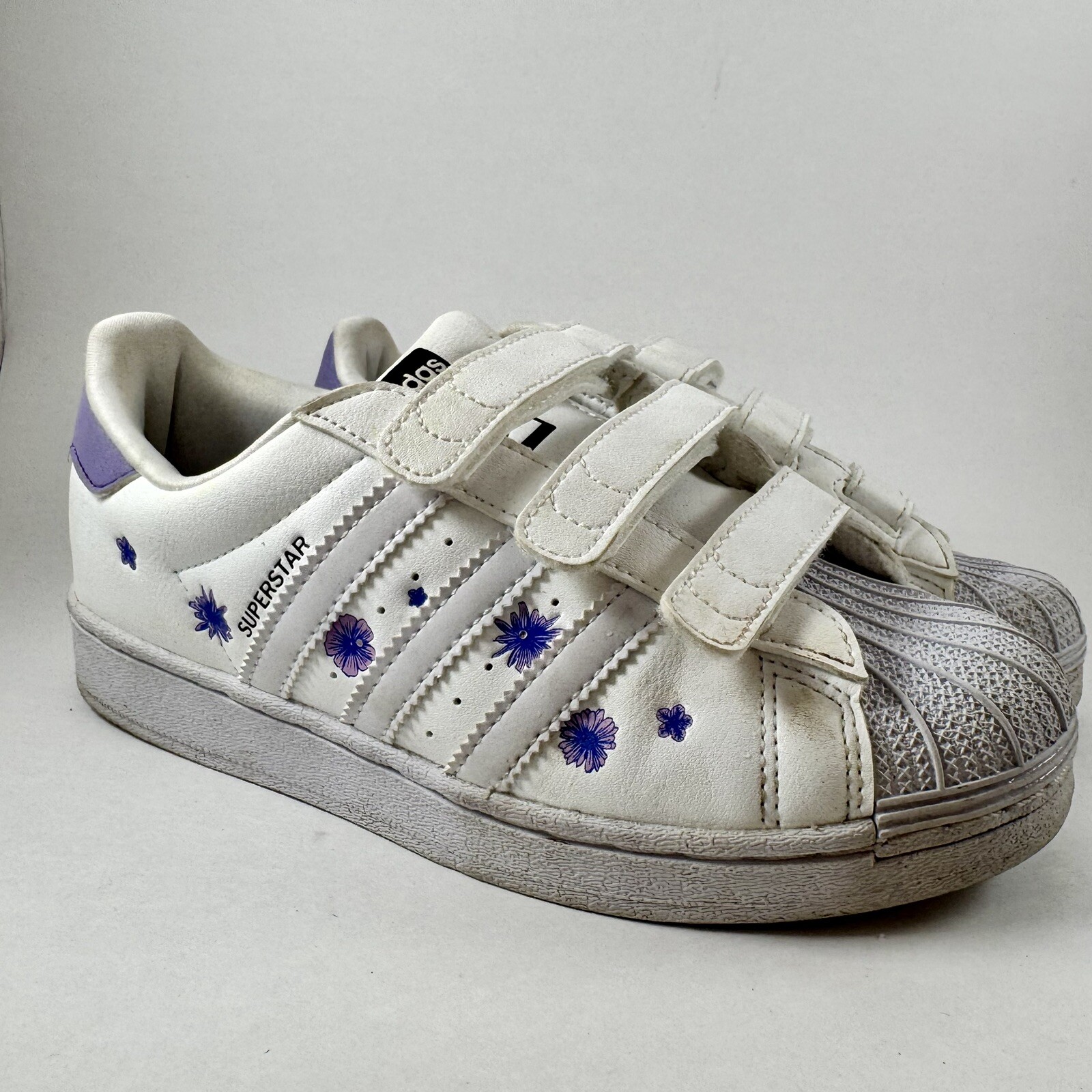 SAOLA Adidas Superstar HQ4290 Sneakers 3 Bambini Cloud Bianco Lilla Scarpe Lifestyle