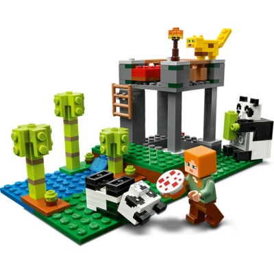 Minecraft Lego Sets 🐔 The Chicken Coop or 🐼 The Panda Nursery