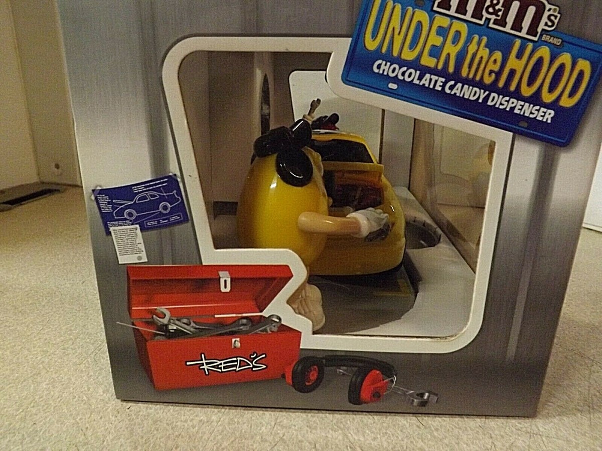 m&m's DISPENSER \"UNDER THE HOOD ディスペンサー M&M UNDER THE HOOD CANDY DISPENSER | eBay