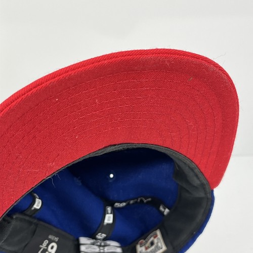 Chicago Cubs New Era 59FIFTY Cooperstown Snapback Hat Cap 2Tone Retro 6 7/8 Fit - Picture 6 of 13