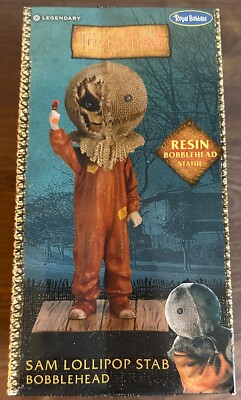 Royal Bobbles Trick r Treat Sam Lollipop Stab Bobblehead Spirit Exclusive New