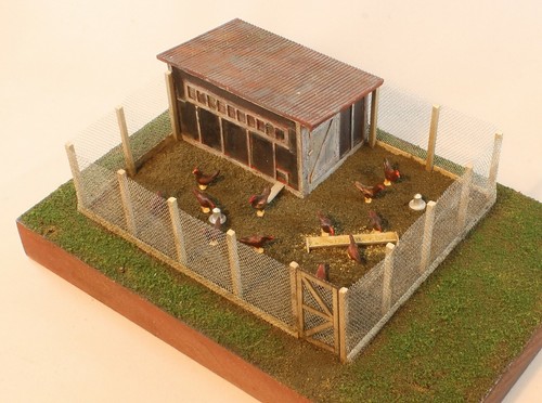 Berkshire Valley Models O/On3, 1/48 Chicken Coop kit - #464 - Picture 1 of 2