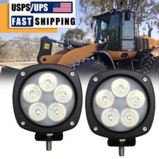 LED Flood Semi-Round Front/Rear Upper Cab Light For Wheel Loaders 721F,821F,921F