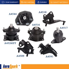7pcs Engine Motor & Transmission Mount for 2004-2008 Acura TSX l4 2.4L AUTO