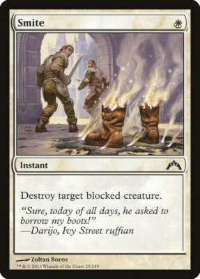 Magic the Gathering (mtg): GTC: Smite  (x 4)