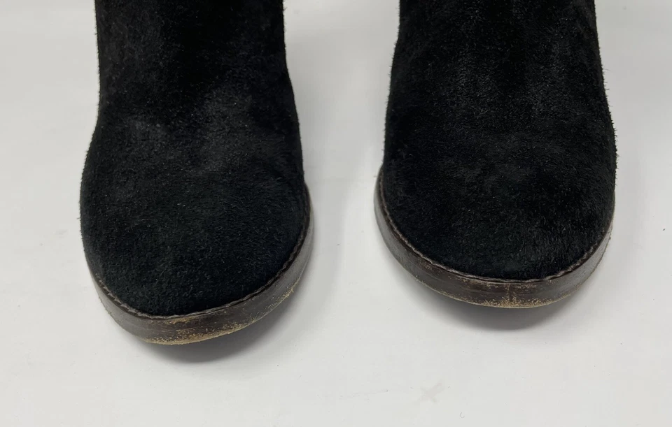 Botas de cuero gamuza negras hasta la rodilla L’Autre Chose talla 39 1/2 Foto 2 de 4