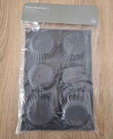 Muffinform, Silikonform FüR Cupcakes, Muffins, Seife, Grau Backform 6X Muffin