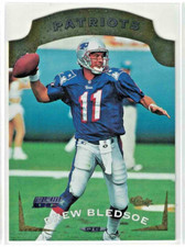 1996 PRO LINE DC3 #18 DREW BLEDSOE NEW ENGLAND PATRIOTS QB