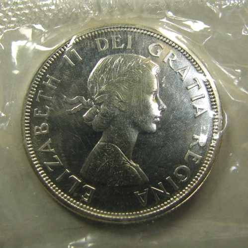 1964 Canada Silver Dollar, Confederation Conferences, Uncirculated in OGP - Picture 3 of 3