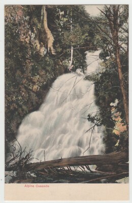 1901-1907 Alpine Cascade Coos County NH New Hampshire Antique Undivided Postcard