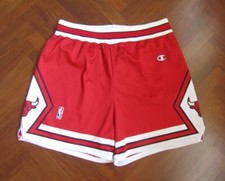 CHICAGO BULLS shorts hose basket jersey canotta NBA pantaloncini trikot Champion