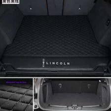 For Fit Lincoln Car Trunk Mats Custom Auto Rear Carpets Waterproof All Weather